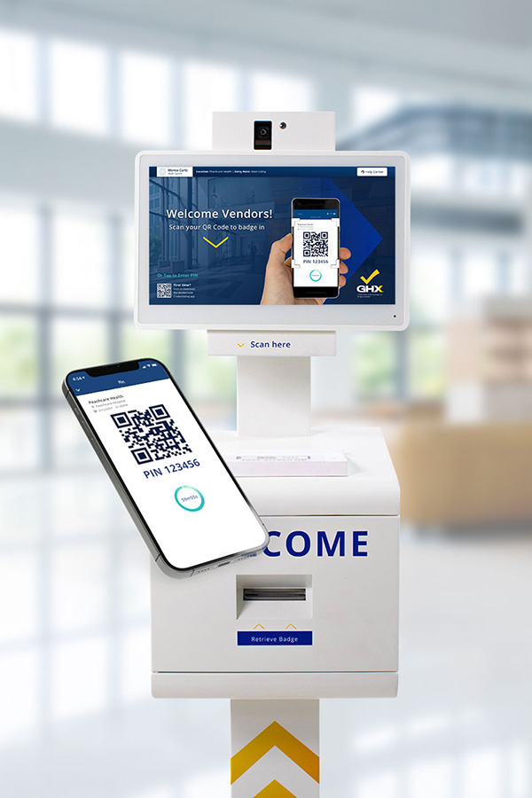 Vendormate Kiosk QR code