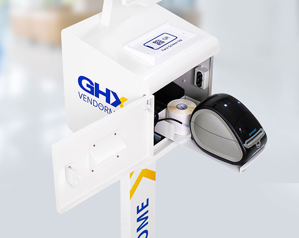 Vendormate Kiosk Scan QR code