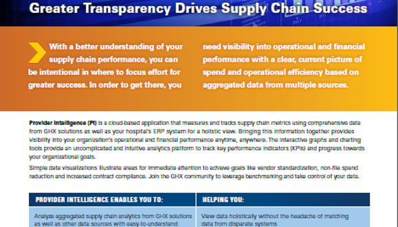 Image for Greater Transparency Drives Supply Chain Success