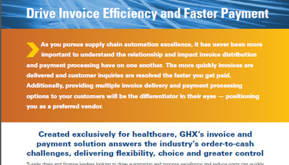 Image for Drive Invoice Efficiency and Faster Payment