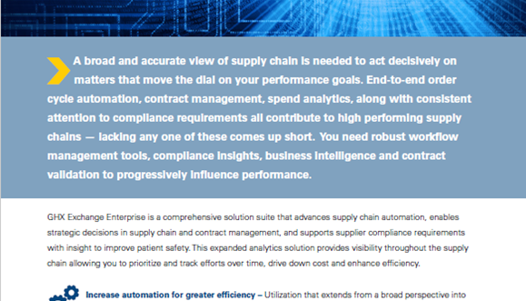 Image for Supply Chain Insight for Everyday Improvements and Preparation for the Unexpected