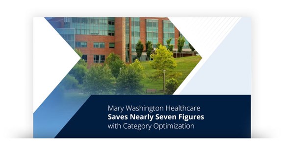 Image for Mary Washington Healthcare Saves Nearly Seven Figures with Category Optimization
