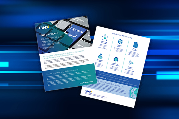 Image for GHX eInvoicing: Schneller bezahlt werden, Cashflow verbessern