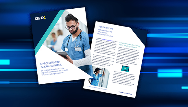 GHX E Book Transformation Des Bedarfsanforderung Im Krankenhaus 650X372