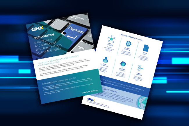 Ghx Einvoicing For Suppliers Brochure Thumbnail 650X433