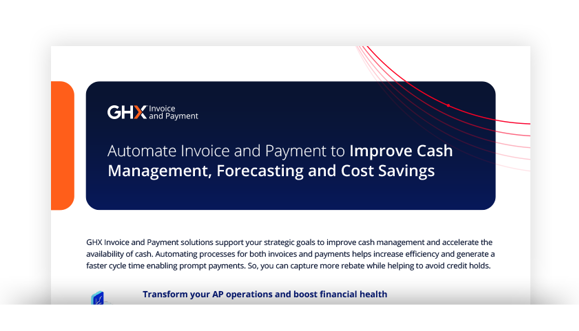 Image for GHX Invoice & Payment Solutions for Providers