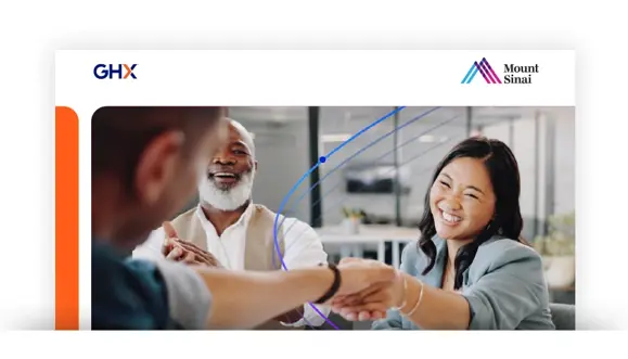 Image for Mount Sinai Health System nearly eliminated contract price exceptions after partnering with GHX Price Sync Managed Service