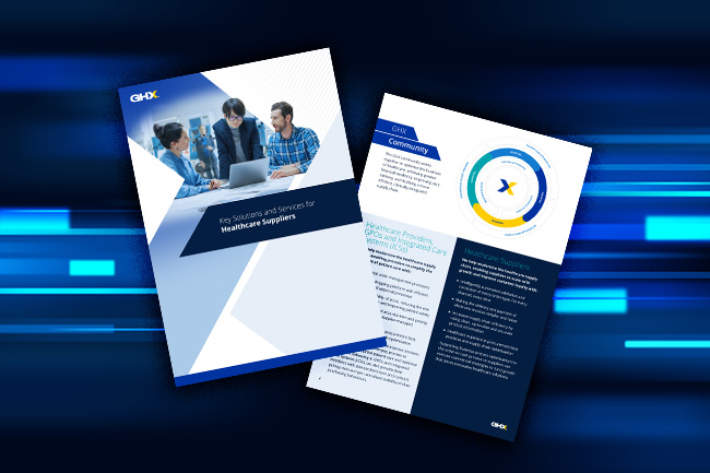 Image for GHX Overview for Suppliers