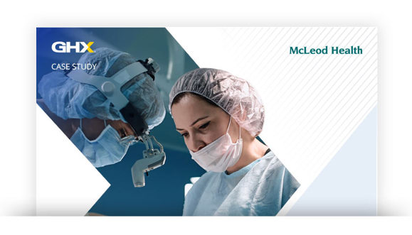 Image for Why McLeod Health Chose GHX Marketplace Bill Only to Automate Bill-Only Implant and Consignment Orders