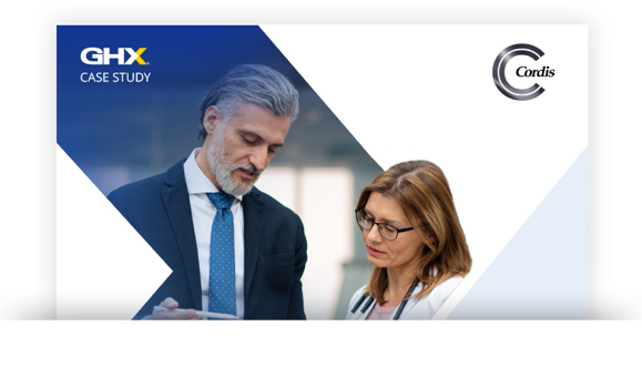 Image for Cordis Transforms Credentialing with GHX, Fueling Sales and Growth