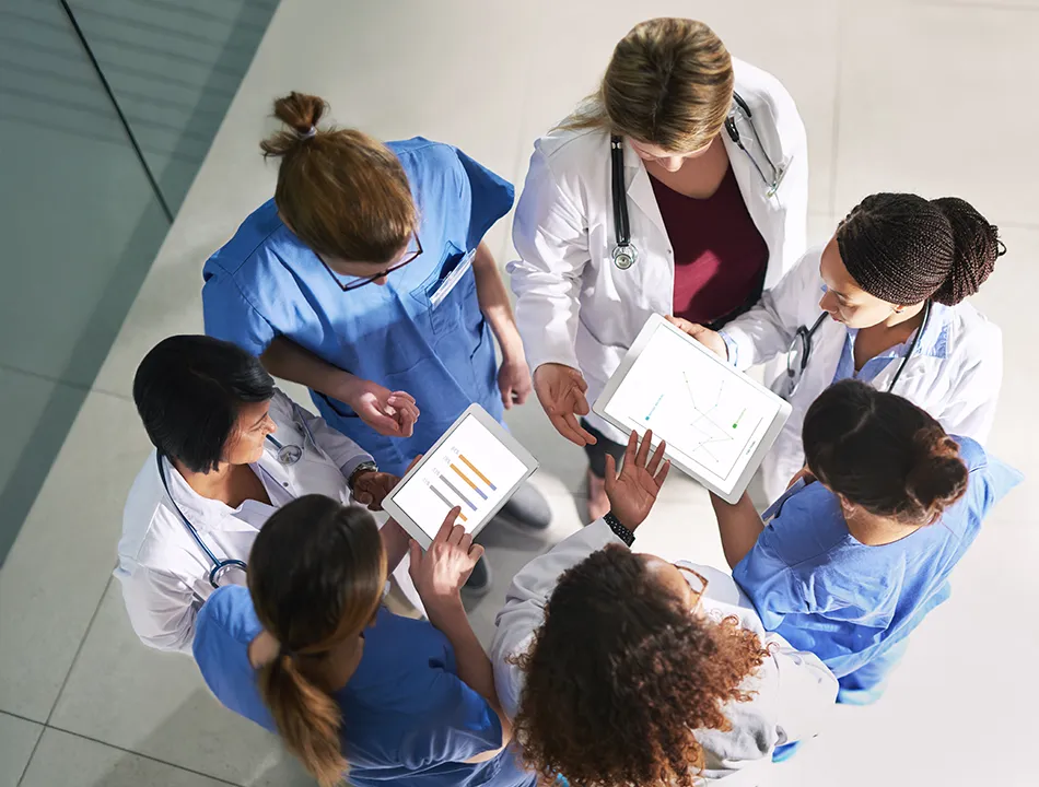 Auftragsmanagement im Krankenhaus: Mit den GHX Exchange Services sichern Sie sich einen zentralen Zugang für alle Transaktionen.