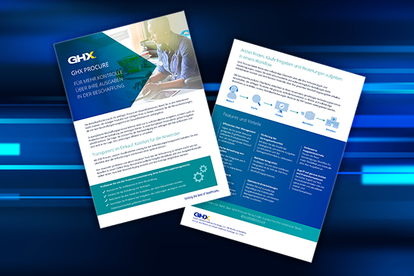 Image for GHX Procure: Für mehr Kontrolle über Ihre Ausgaben in der Beschaffung
