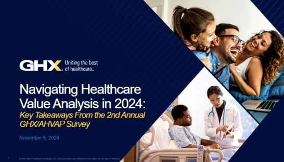 Image for Becker's Webinar: Navigating Healthcare Value Analysis in 2024