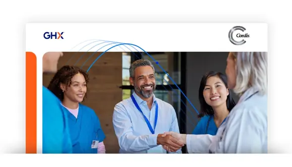 Image for Cordis Transforms Credentialing with GHX, Fueling Sales and Growth