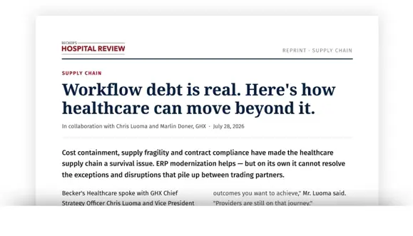 Image for Workflow debt is real. Here's how healthcare can move beyond it.
