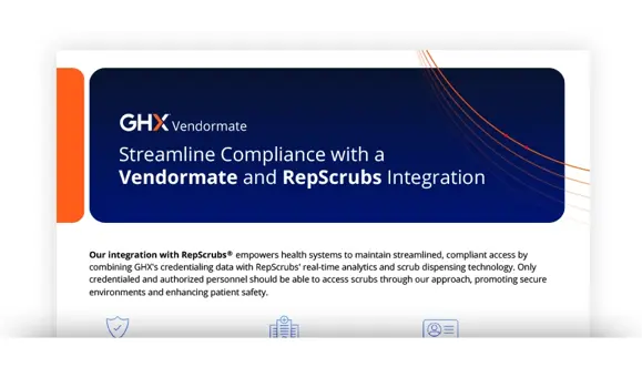 Image for Streamline Compliance with a Vendormate and RepScrubs Integration